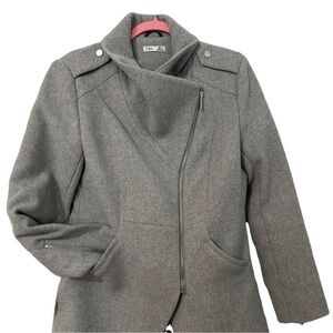 DEX Grey Wool and Poly Jacket size Large